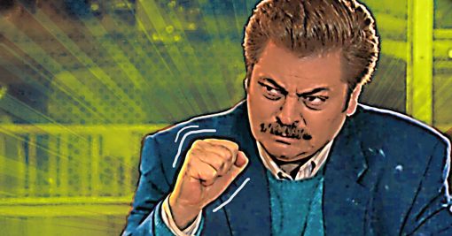 How to turn photos into a comic strip, featuring Ron Swanson