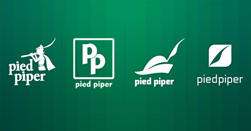 Pied Piper's logo shows Silicon Valley's story arc