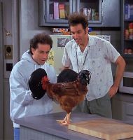 The competition reality show aired for several years in the 90's, and was revived for two seasons a decade later. Seth Rogen tried to bring it back for its 30th anniversary, but that doesn't appear to have gained traction... they should have signed Little Jerry Seinfeld. Big mistake! American Gladiators