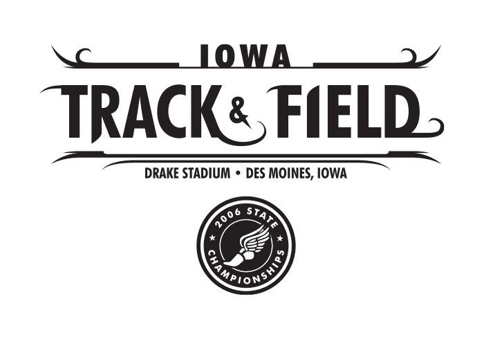 Iowa Track and Field T-shirt